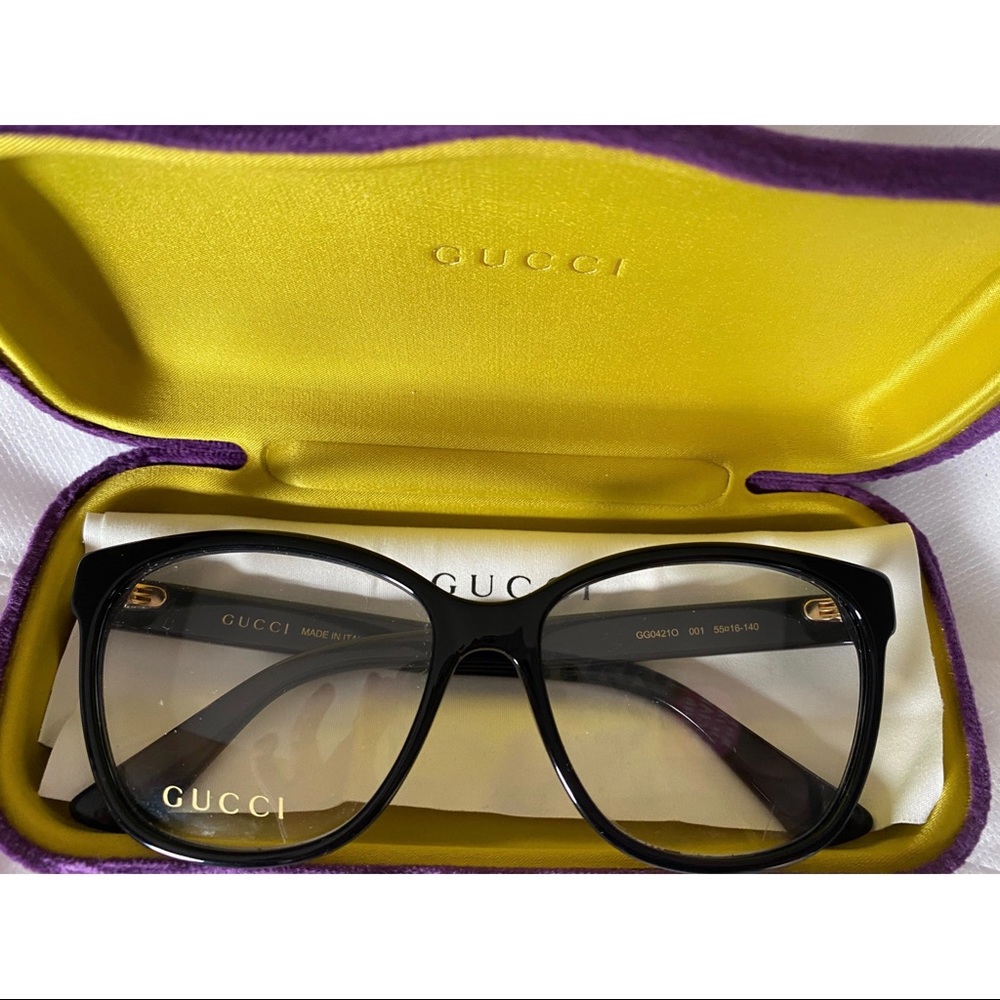 Gucci rhinestone embellished eyeglasses